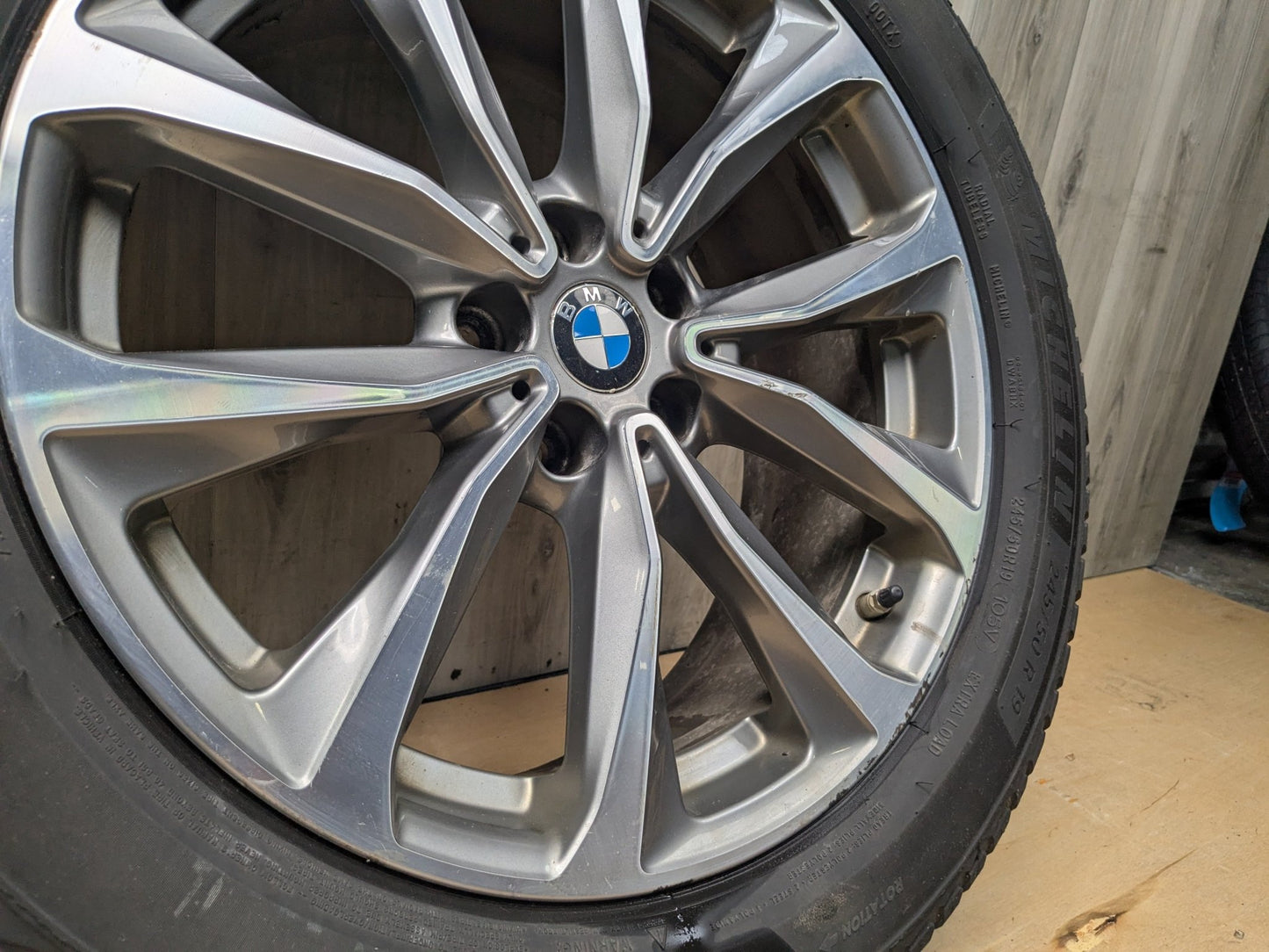 18-24 OEM BMW G01 G02 X3 X4 Wheel Rim 19x7.5 ET32 Rad V-Speiche Style 692