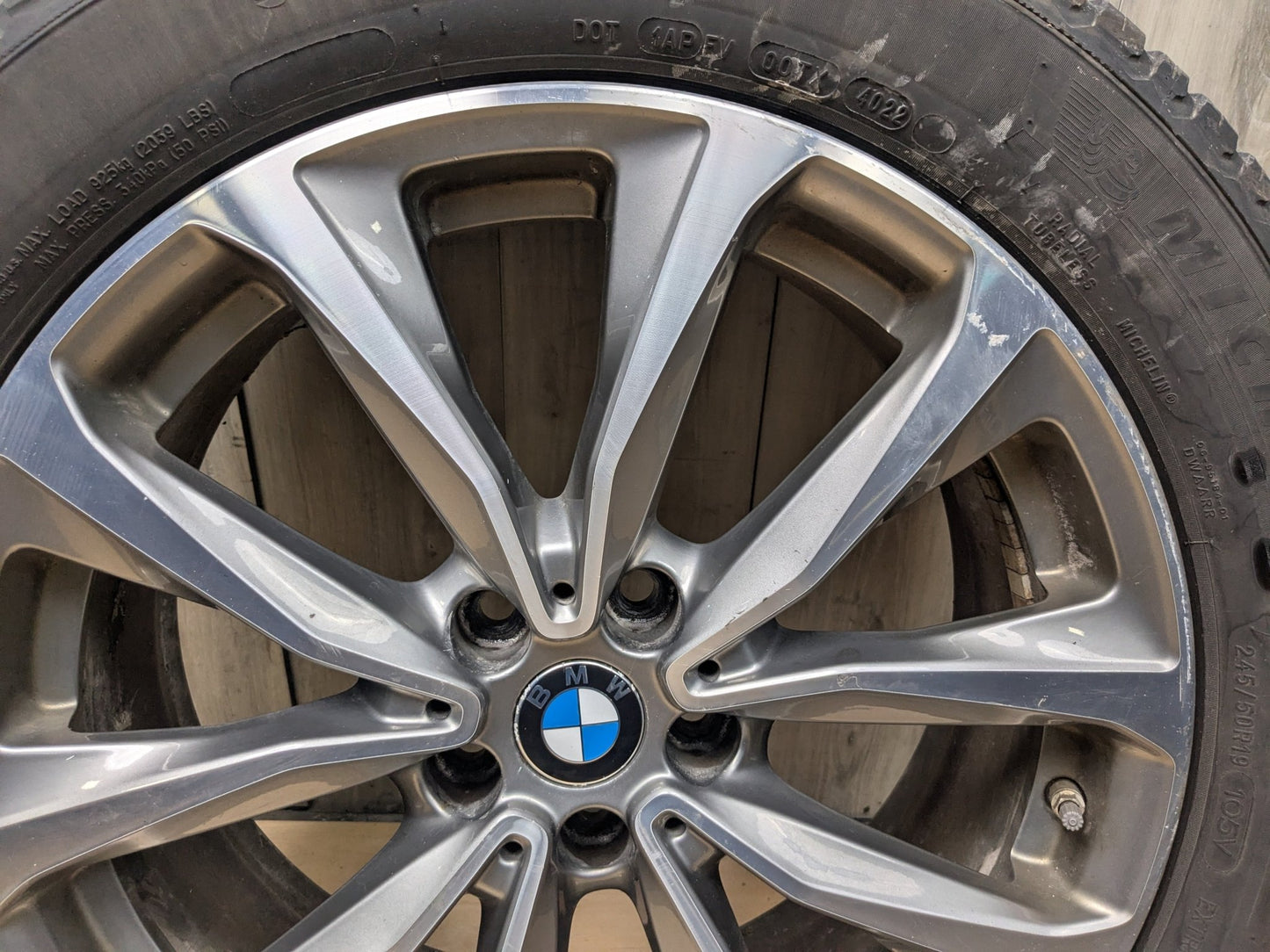 18-24 OEM BMW G01 G02 X3 X4 Wheel Rim 19x7.5 ET32 Rad V-Speiche Style 692