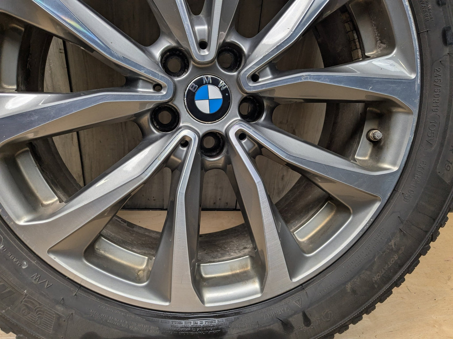 18-24 OEM BMW G01 G02 X3 X4 Wheel Rim 19x7.5 ET32 Rad V-Speiche Style 692