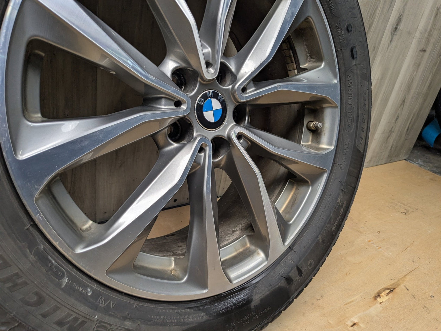 18-24 OEM BMW G01 G02 X3 X4 Wheel Rim 19x7.5 ET32 Rad V-Speiche Style 692