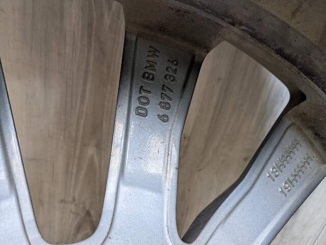18-24 OEM BMW G01 G02 X3 X4 Wheel Rim 19x7.5 ET32 Rad V-Speiche Style 692