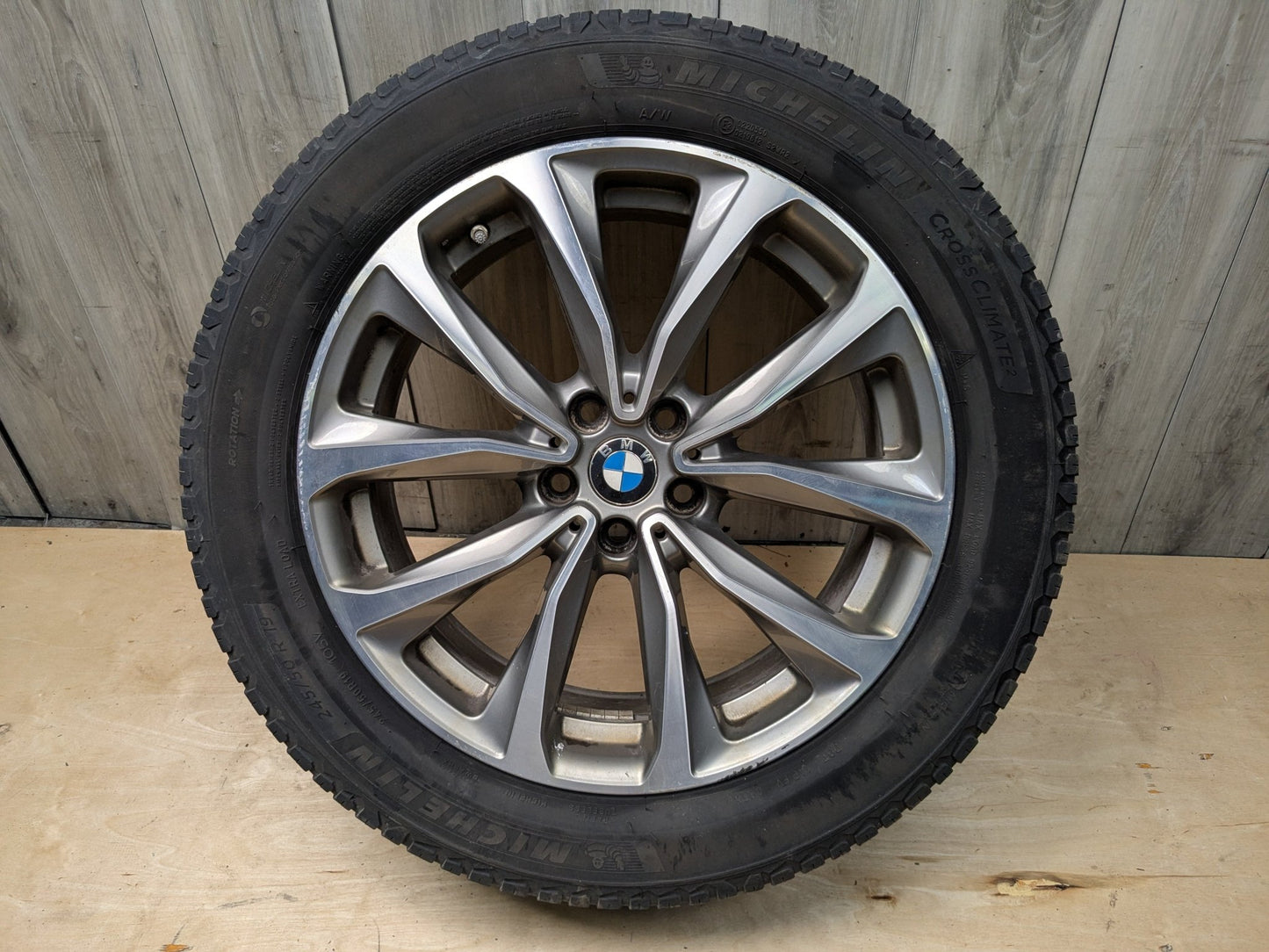 18-24 OEM BMW G01 G02 X3 X4 Wheel Rim 19x7.5 ET32 Rad V-Speiche Style 692