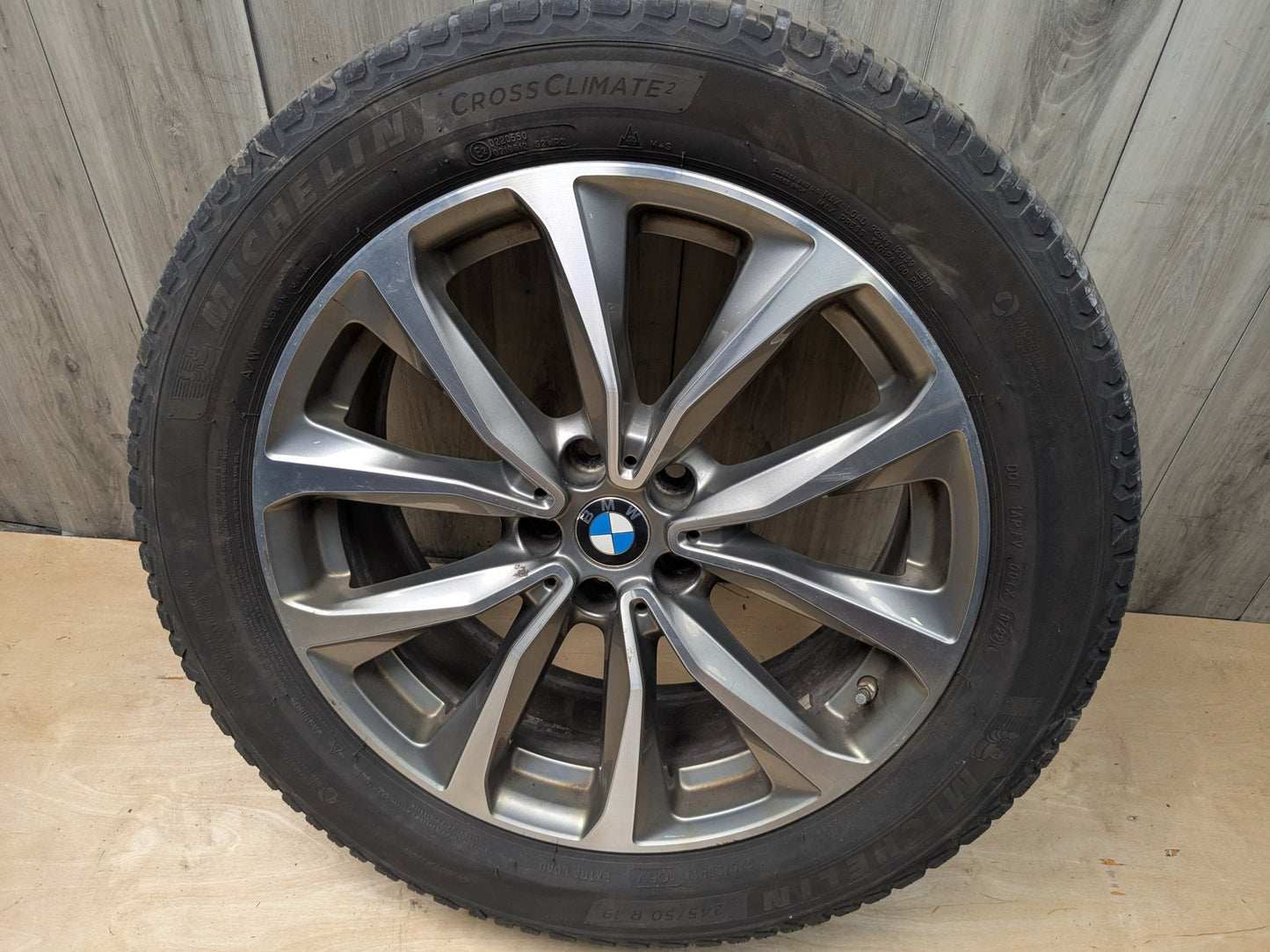 18-24 OEM BMW G01 G02 X3 X4 Wheel Rim 19x7.5 ET32 Rad V-Speiche Style 692