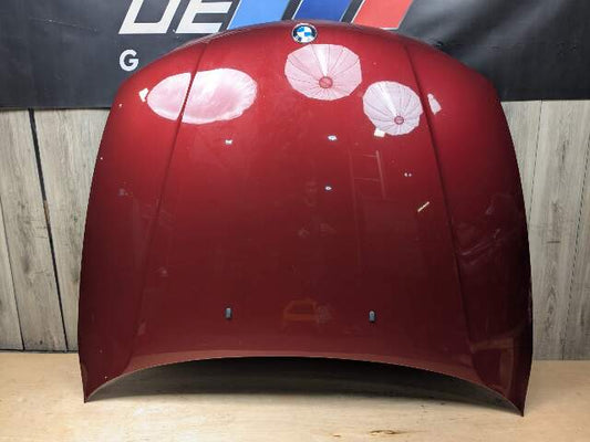 08-13 OEM BMW E88 E82 135 Front Hood Bonnet Panel Shell Red A82