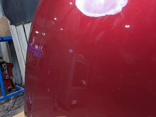 08-13 OEM BMW E88 E82 135 Front Hood Bonnet Panel Shell Red A82