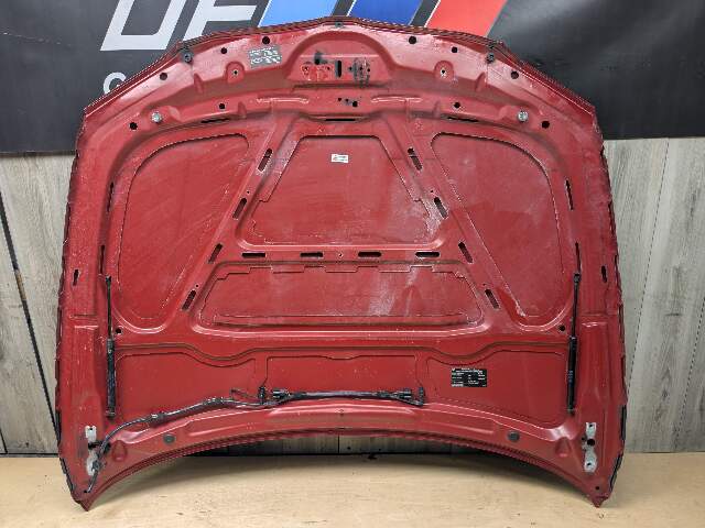 08-13 OEM BMW E88 E82 135 Front Hood Bonnet Panel Shell Red A82