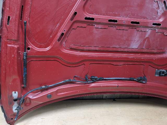 08-13 OEM BMW E88 E82 135 Front Hood Bonnet Panel Shell Red A82