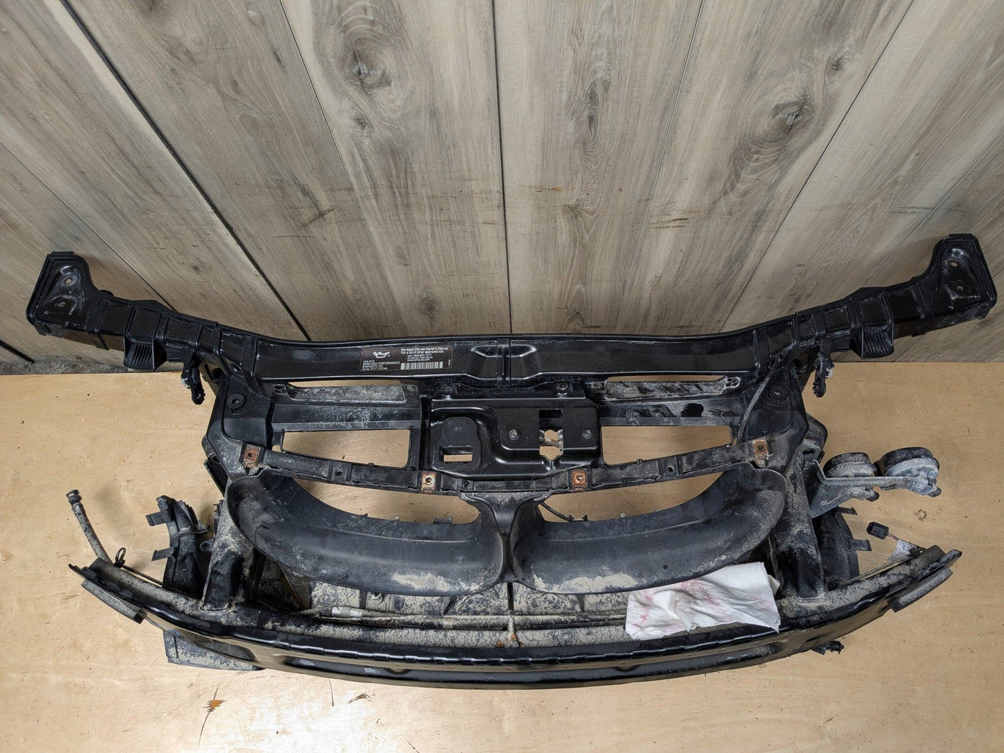 08-13 OEM BMW E82 E88 128 135 Front Radiator Support Frame Reinforce Clip Panel