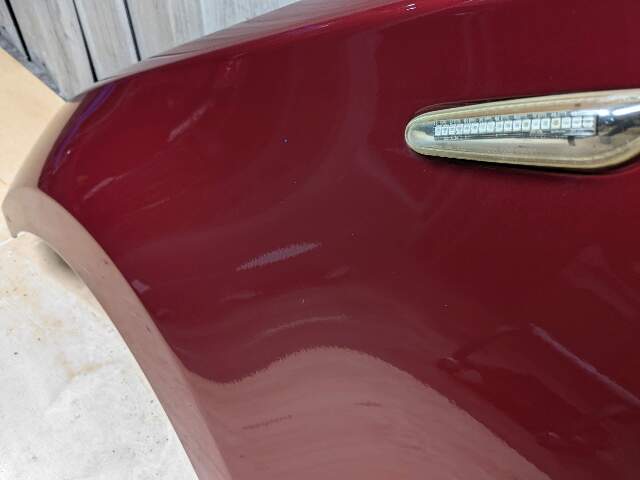 08-13 OEM BMW E82 E88 128 135 Left Driver Side Fender Panel Red A82