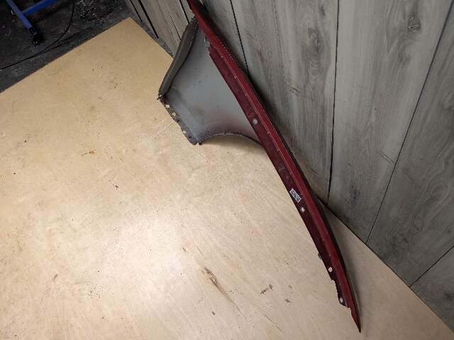 08-13 OEM BMW E82 E88 128 135 Left Driver Side Fender Panel Red A82
