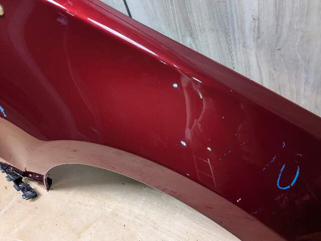 *08-13 OEM BMW E82 E88 128 135 Right Passenger Side Fender Panel Red A82