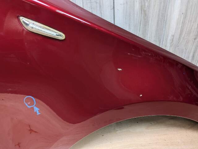 *08-13 OEM BMW E82 E88 128 135 Right Passenger Side Fender Panel Red A82