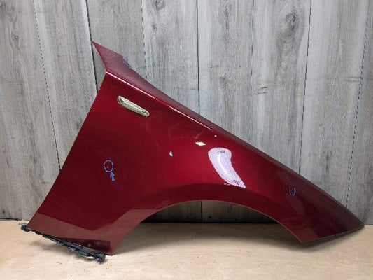 *08-13 OEM BMW E82 E88 128 135 Right Passenger Side Fender Panel Red A82