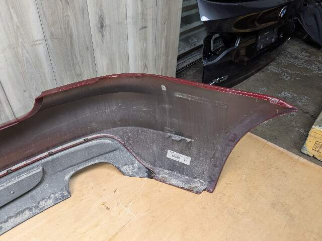 08-13 OEM BMW E82 E88 135 M SPORT Rear Bumper Cover w/ Diffuser Red A82