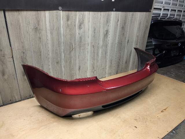 08-13 OEM BMW E82 E88 135 M SPORT Rear Bumper Cover w/ Diffuser Red A82