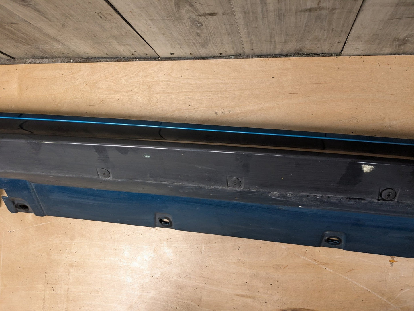 20-24 OEM BMW F44 228 M235 M SPORT Right Passenger Side Skirt Rocker Panel Blue