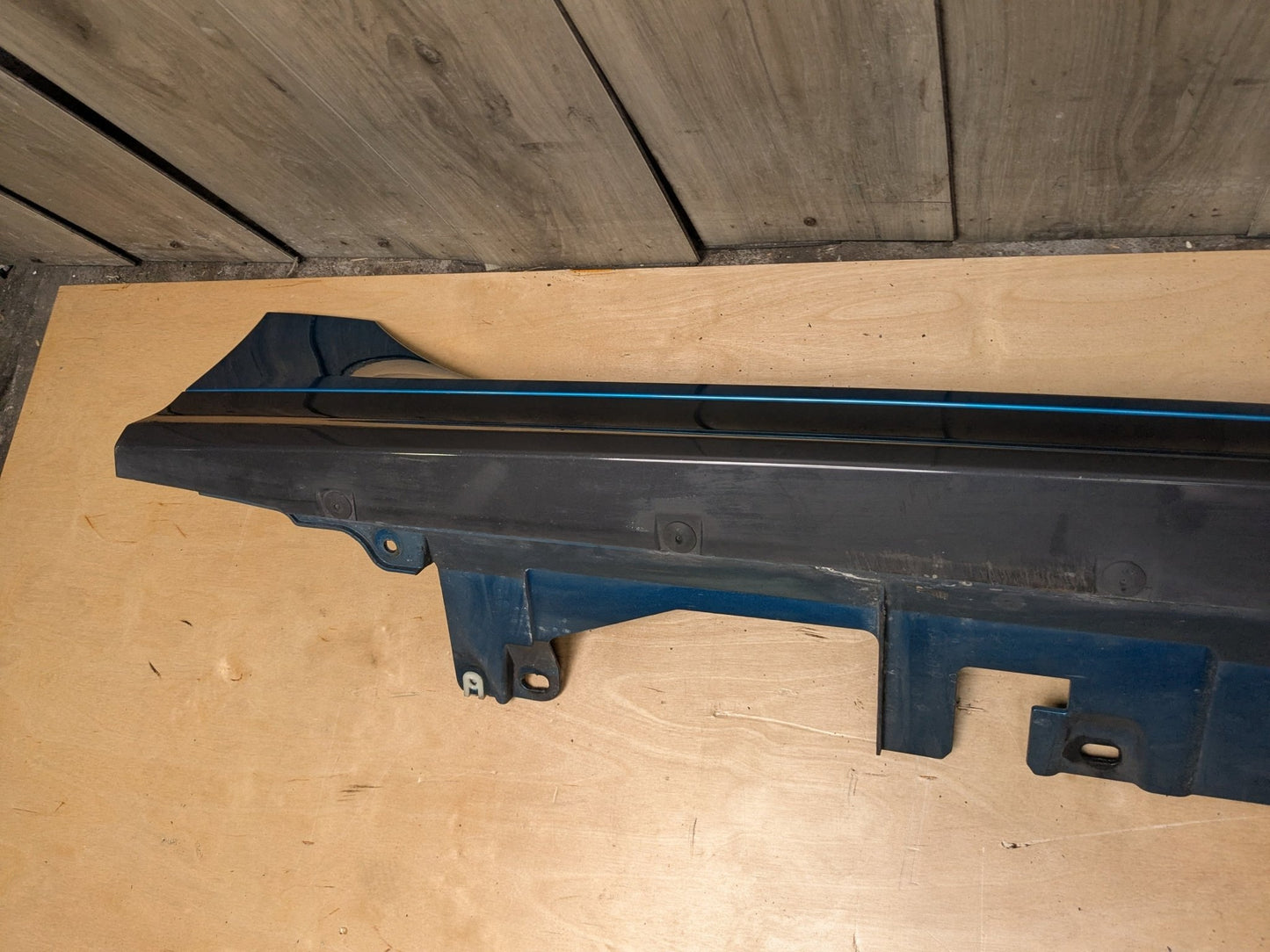 20-24 OEM BMW F44 228 M235 M SPORT Right Passenger Side Skirt Rocker Panel Blue