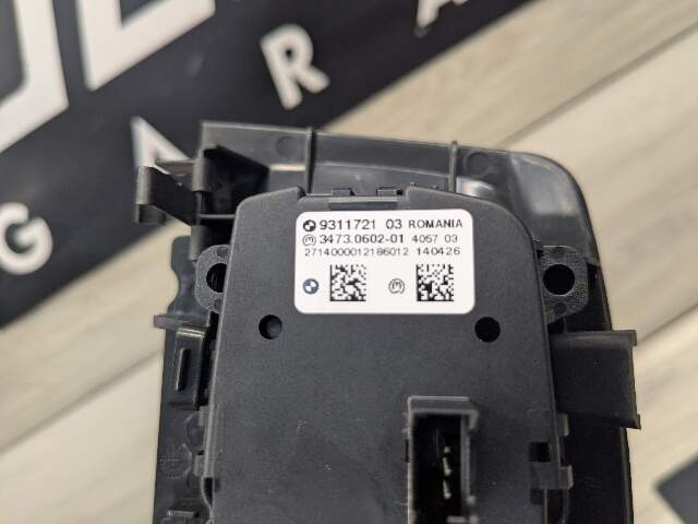 OEM BMW F15 F16 F85 F86 X5 X6 Headlight Switch Control Panel Light Module BLACK