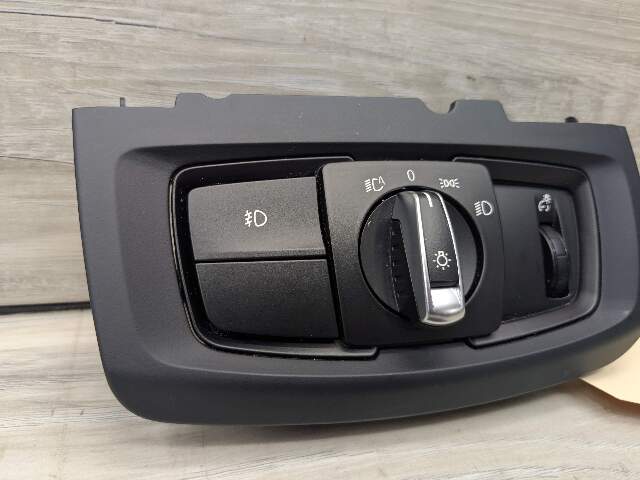 OEM BMW F15 F16 F85 F86 X5 X6 Headlight Switch Control Panel Light Module BLACK