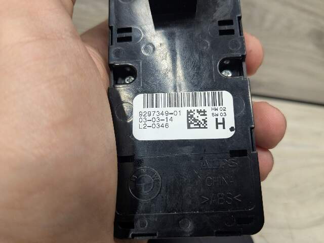 14-19 OEM BMW F15 F16 F85 X5 X6 Front Driver Master Window Glass Lifter Switch