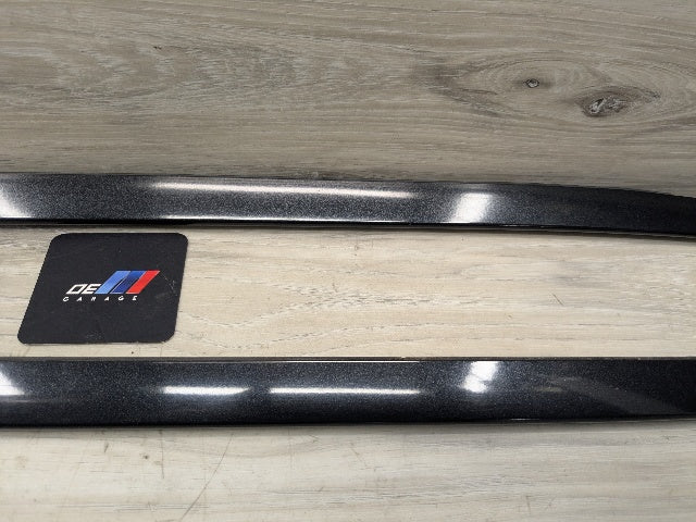 14-19 OEM BMW F15 F16 X5 X6 Front Left Right Windshield Side Drip Molding PAIR