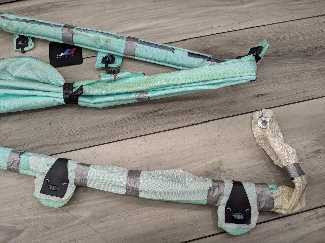 OEM BMW F15 X5 F85 X5M Right Passenger Side Top Roof Head Air Bag Airbag Curtain
