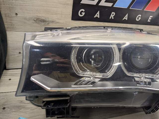 *14-19 OEM BMW F15 F16 F85 F86 X5 X6 Left Driver Side XENON Headlight + Modules