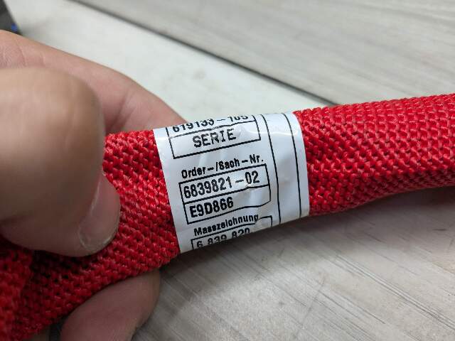 18-24 OEM BMW G01 G02 F97 X3 X4 Battery Plus Pole Terminal Positive Red Cable