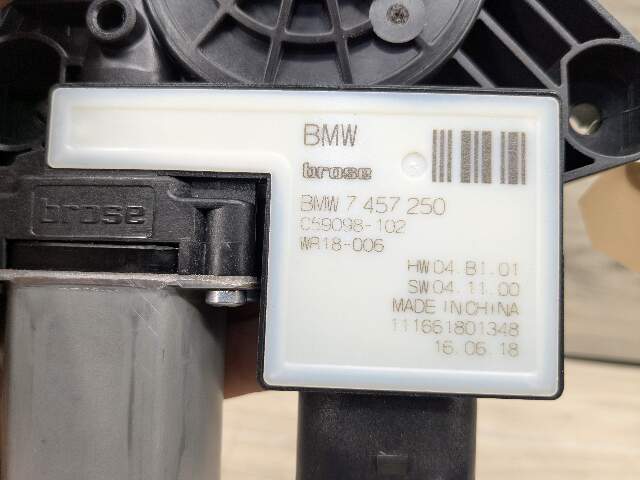 18-24 OEM BMW G01 G02 X3 X4 FRONT Left Right Door Window Regulator Motor