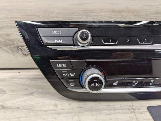 OEM BMW G01 G02 F97 X3 AC Switch Heater Climate Control Panel Radio Media Button