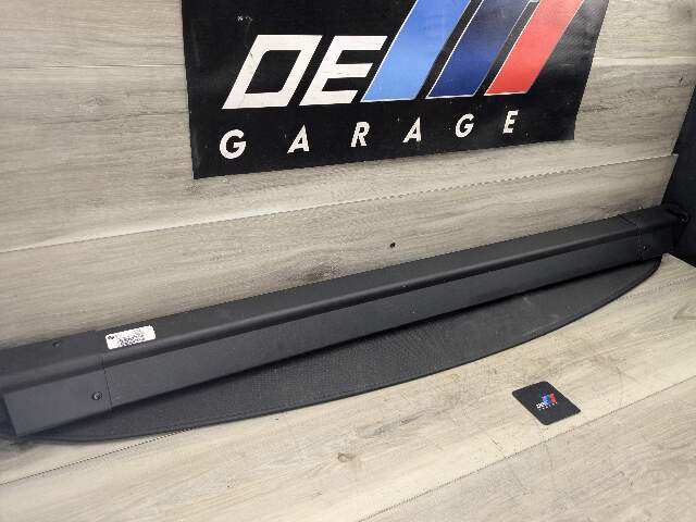 OEM BMW G01 F97 X3 Rear Trunk Luggage Cover Shelf Trim Roller Sun Shade Blind
