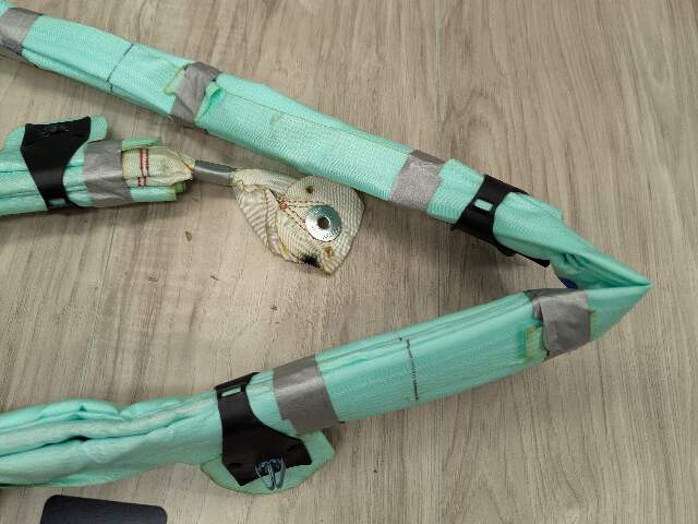 15-19 OEM BMW F16 X6 F86 X6M Left Driver Top Roof Head Curtain Air Bag Airbag