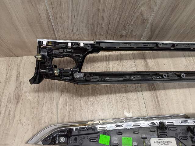 *15-19 OEM BMW F16 F86 X6 X6M Center Dash Door Oak Wood Trim Panel SET