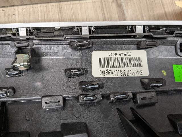 *15-19 OEM BMW F16 F86 X6 X6M Center Dash Door Oak Wood Trim Panel SET