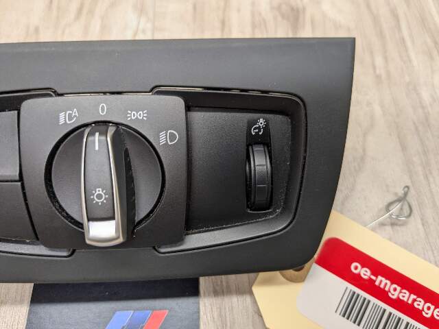 OEM BMW F22 F30 F32 F82 F80 Headlight Switch Control Panel Light Module BLACK