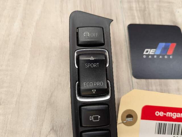 12-18 OEM BMW F22 F30 F32 F36 Sport Eco Drive Mode Switch PDC DSC Camera Button
