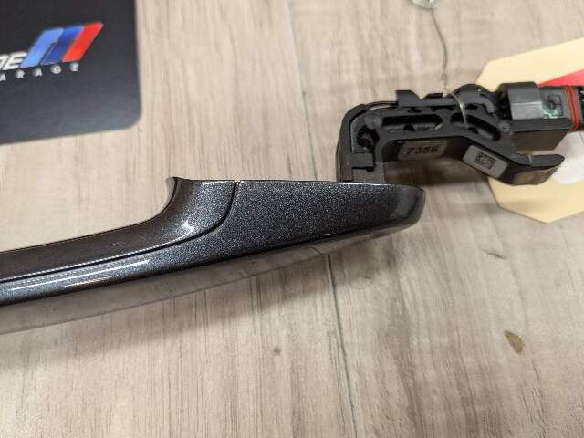*12-20 OEM BMW F30 F32 F80 Front Right Passenger Door Handle COMFORT ACCESS Gray
