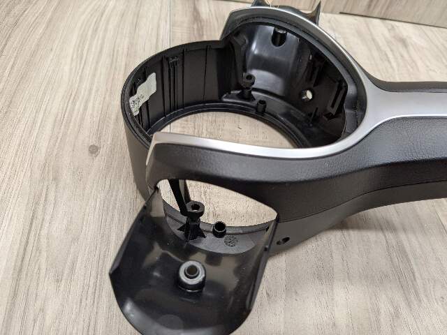 *OEM BMW F10 F22 F23 F30 F32 F36 M-Sport Steering Wheel Trim Bezel Cover MANUAL