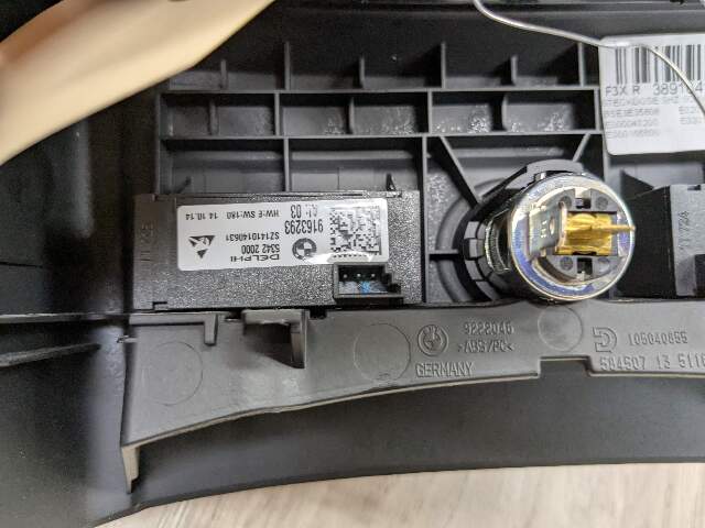 OEM BMW F30 F80 F36 F32 M3 Rear Air Vent Panel Trim Cover Black HEATED SEATS