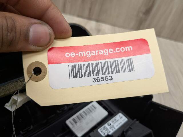 OEM BMW F30 F80 F36 F32 M3 Rear Air Vent Panel Trim Cover Black HEATED SEATS