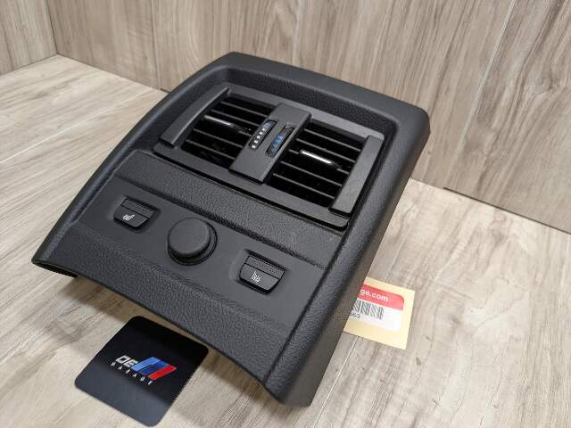 OEM BMW F30 F80 F36 F32 M3 Rear Air Vent Panel Trim Cover Black HEATED SEATS