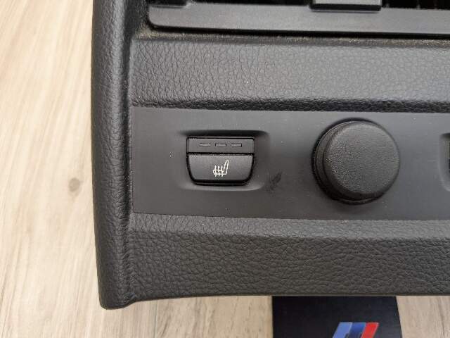 OEM BMW F30 F80 F36 F32 M3 Rear Air Vent Panel Trim Cover Black HEATED SEATS