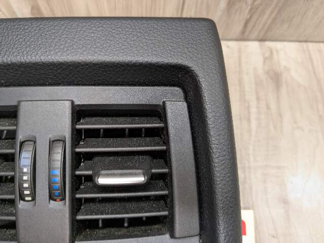 OEM BMW F30 F80 F36 F32 M3 Rear Air Vent Panel Trim Cover Black HEATED SEATS
