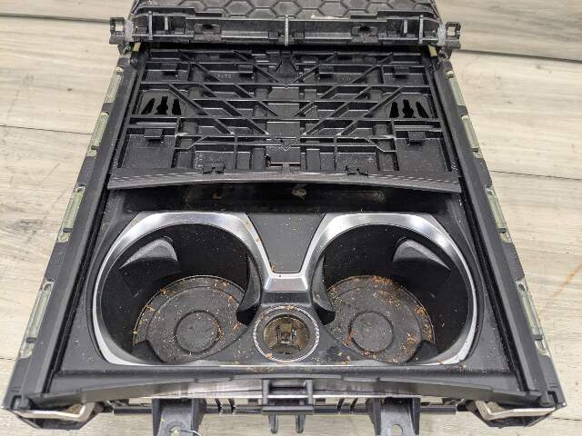 16-22 OEM BMW G11 G12 740 750 Center Console Cup Holder Storage Compartment