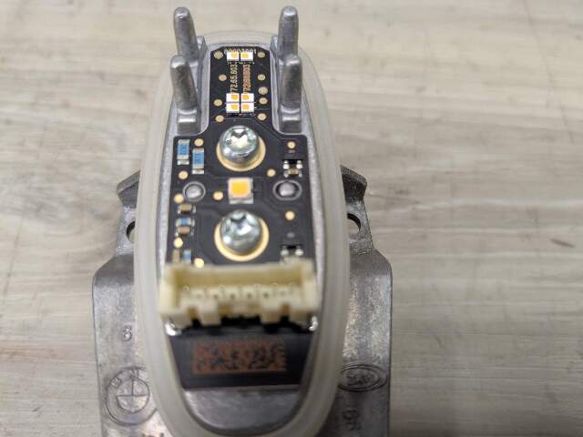 16-19 OEM BMW G11 G12 740 750 LED Turn Signal Bulb Control Module Computer