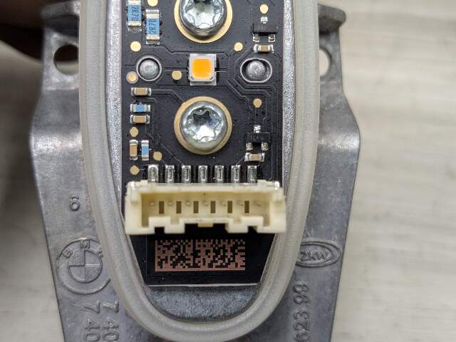 16-19 OEM BMW G11 G12 740 750 LED Turn Signal Bulb Control Module Computer