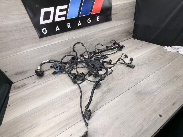 OEM BMW G11 G12 750 G30 M550 AWD Engine N63R Wiring Wire Harness Module 5-8