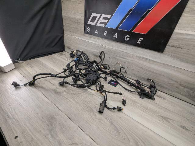 OEM BMW G11 G12 750 G30 M550 AWD Engine N63R Wiring Wire Harness Module 5-8
