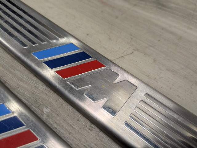 *10-14 OEM BMW E70 E71 X5 M SPORT Front Rear Left Right Door Trim Sill Kick SET