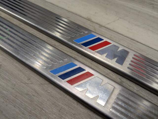 *10-14 OEM BMW E70 E71 X5 M SPORT Front Rear Left Right Door Trim Sill Kick SET